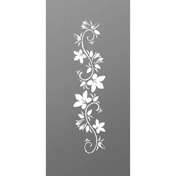 Tôle découpe laser hibiscus pour portails en aluminium personnalisés